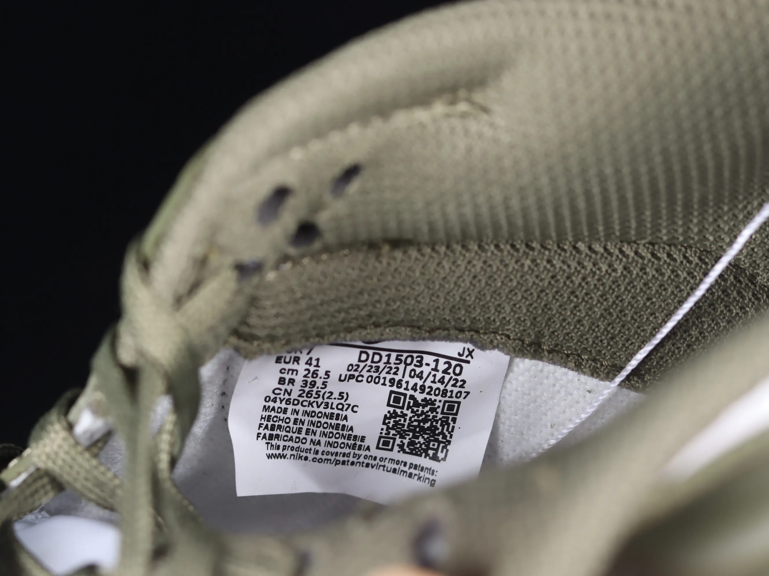 All categories Nk SB Dunk series Nk SB Dunk Low low-top sneakers M version pure original Nk Dunk Low olive green SB smashed backboard fashion casual sneakers DD1503-120